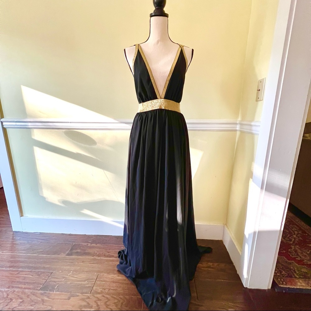 PromGirl Plunging Dress
